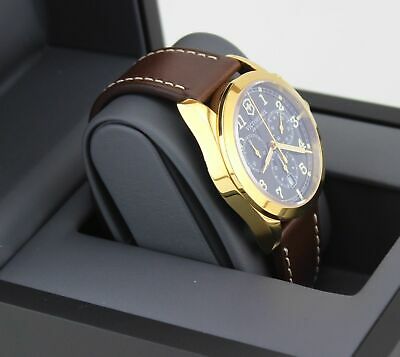 NEW AUTHENTIC VICTORINOX SWISS ARMY INFANTRY GOLD BROWN