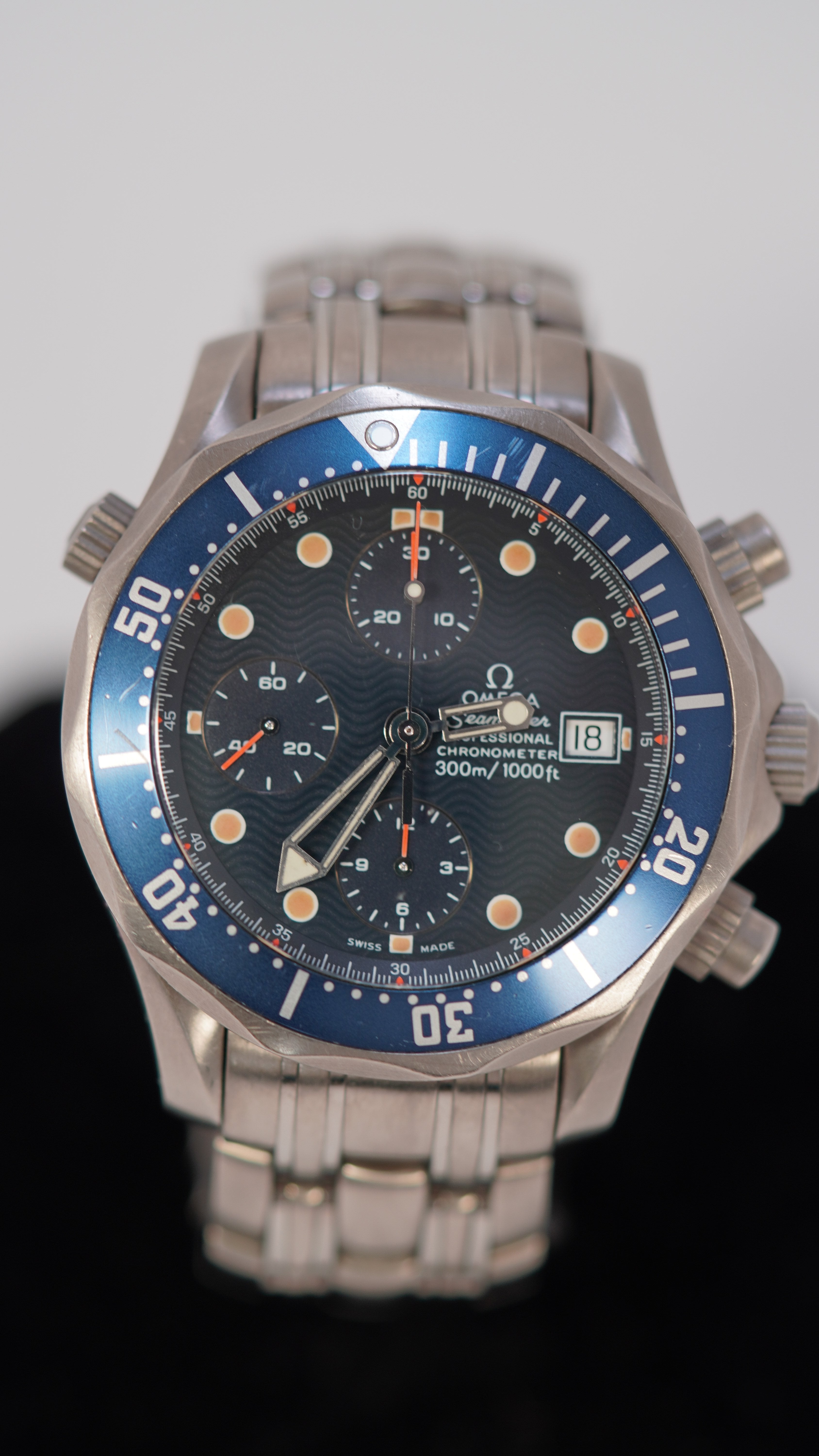 OMEGA Seamaster 300m 2298.80 Titanium chronograph - WATCH ONLY ...
