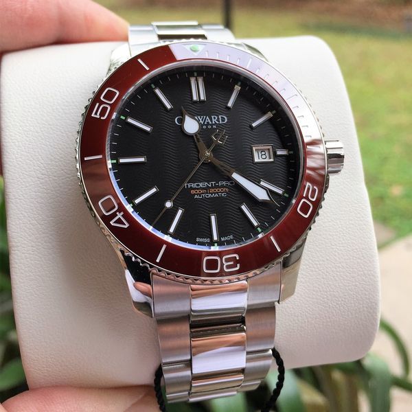 ***SOLD*** Christopher Ward C60 Trident Pro 600 43mm BNIB | WatchCharts ...