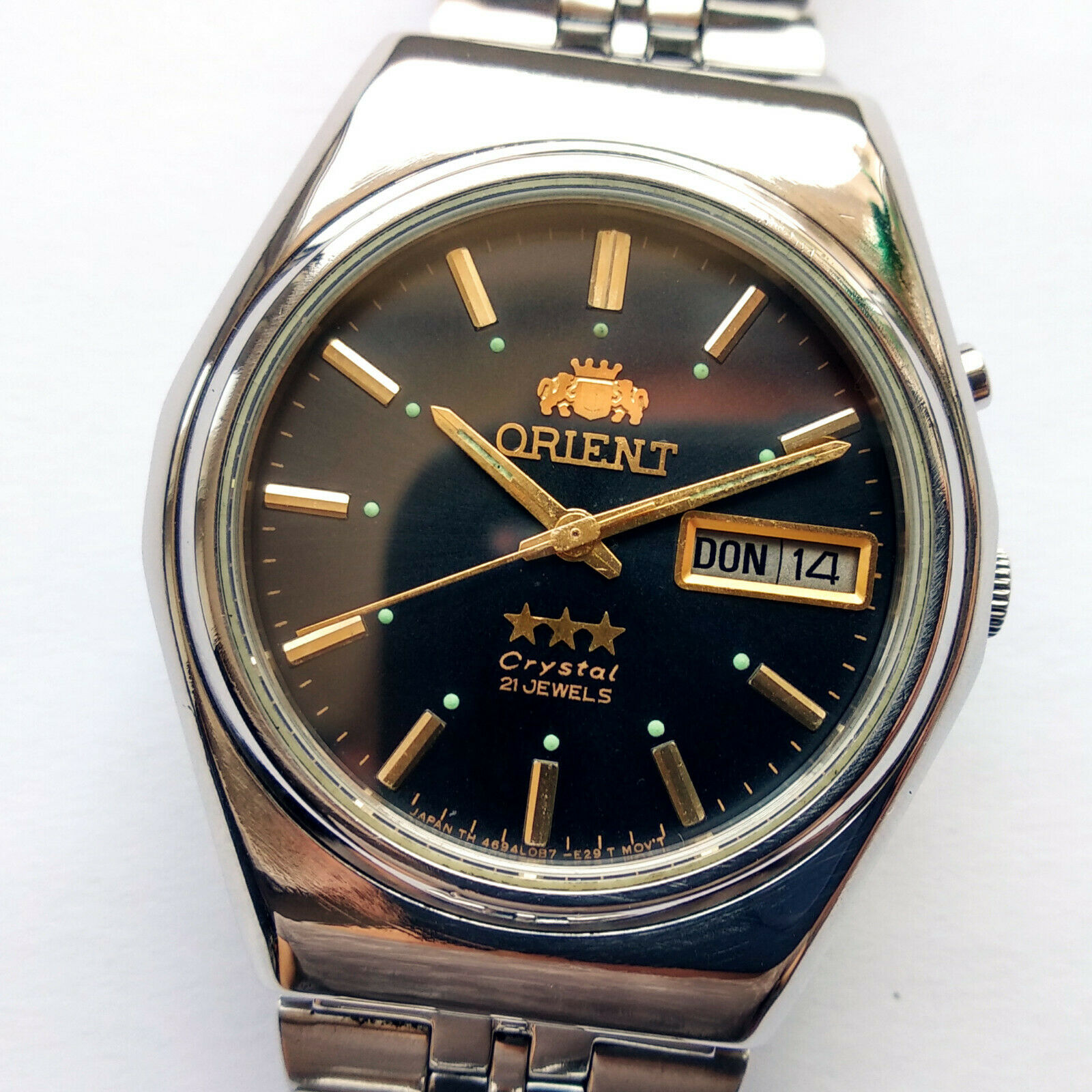 Orient Automatic Japan 469LOB-71 CA Exellent wristwatch 21 Jewels