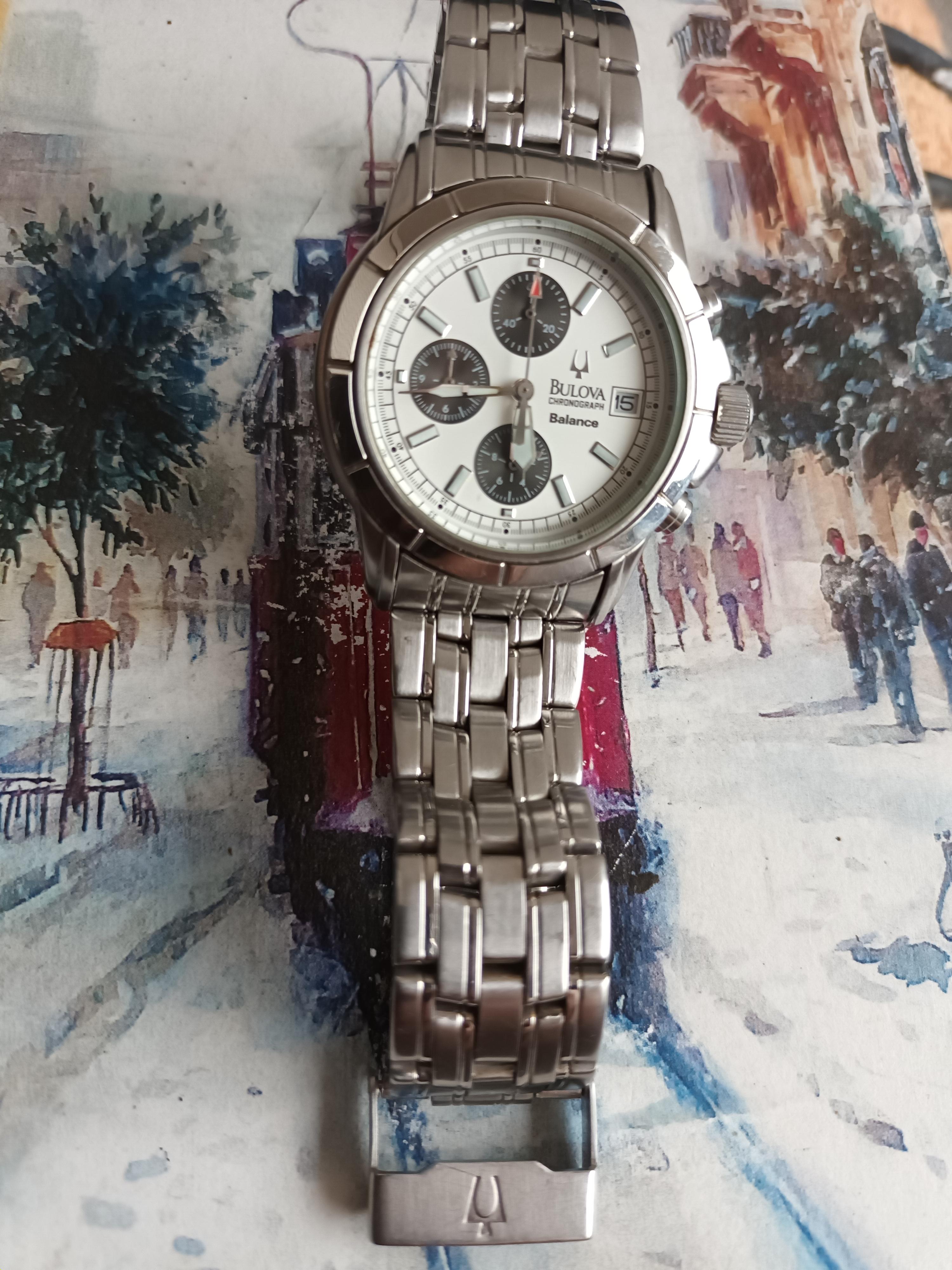 WTS] Bulova Panda Chronograph Balance / price drop | WatchCharts 