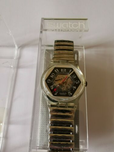 SWATCH UHR BLACK JADE GK158/159 1993 FLEX- NEW | WatchCharts