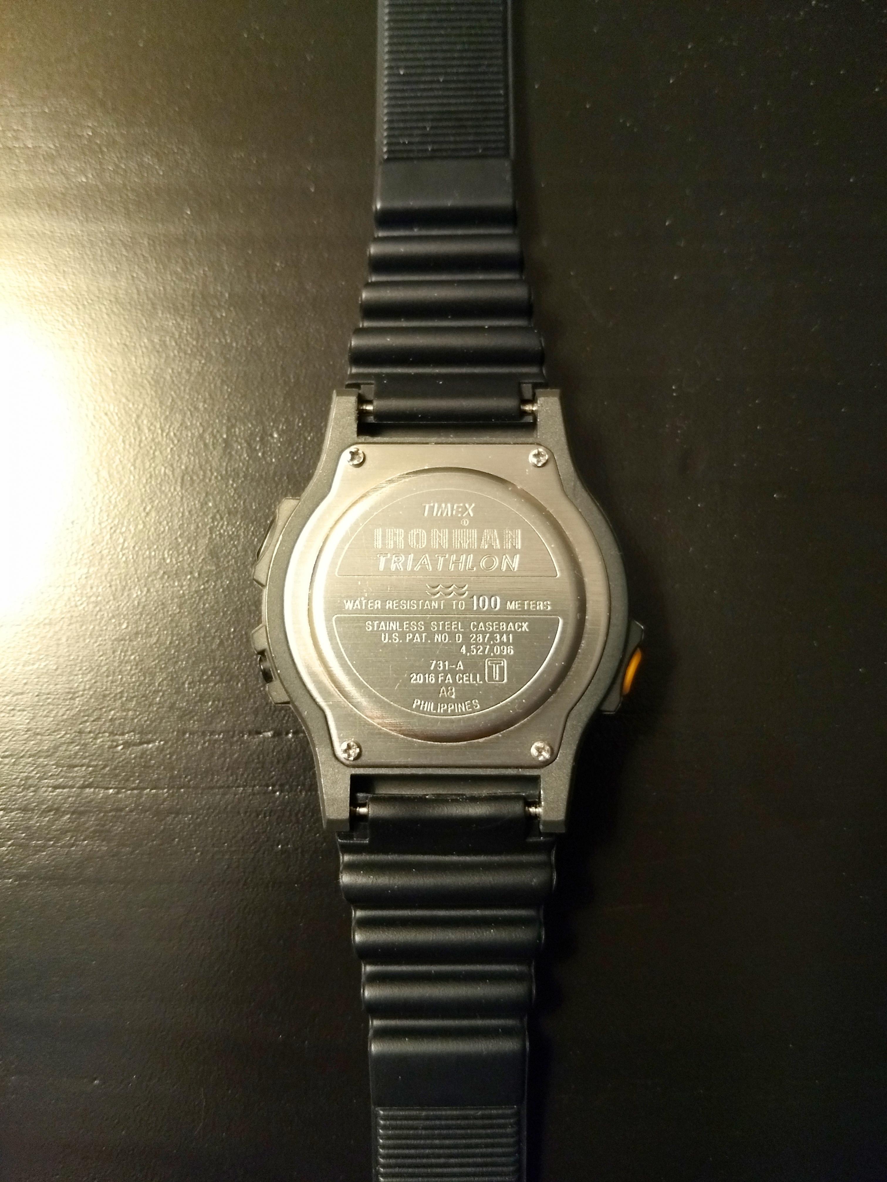 FS: Vintage 1993 Timex Ironman Triathlon 8-lap with fresh battery