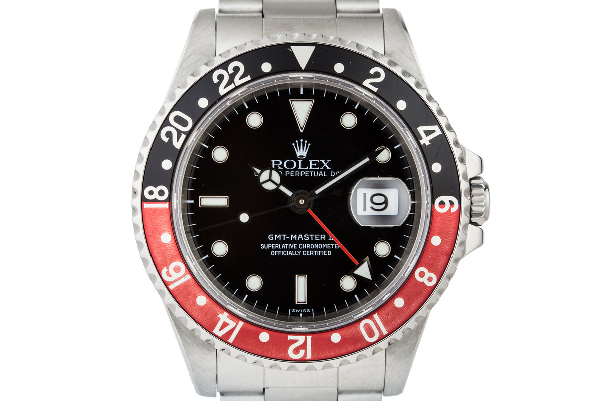 FS: Rolex GMT II 16710 with Swiss Only 