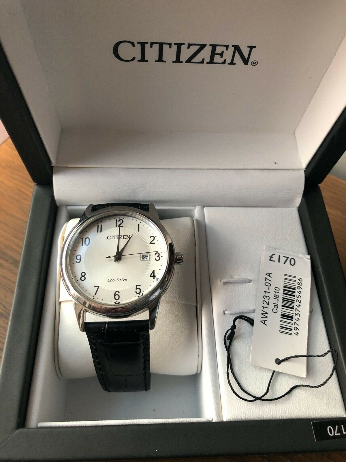 Citizen Eco-Drive Power Reserve AW1231-07A Men's Watch
