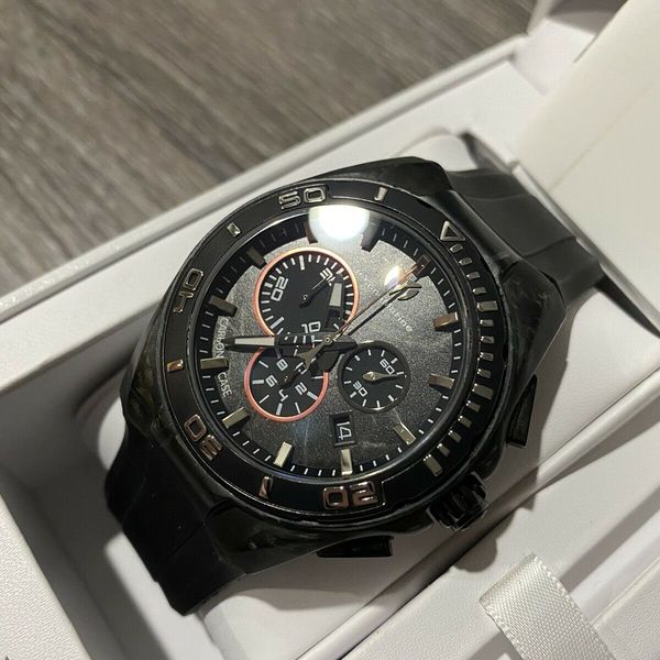 TechnoMarine Forged Carbon Case Chronograph | WatchCharts Marketplace