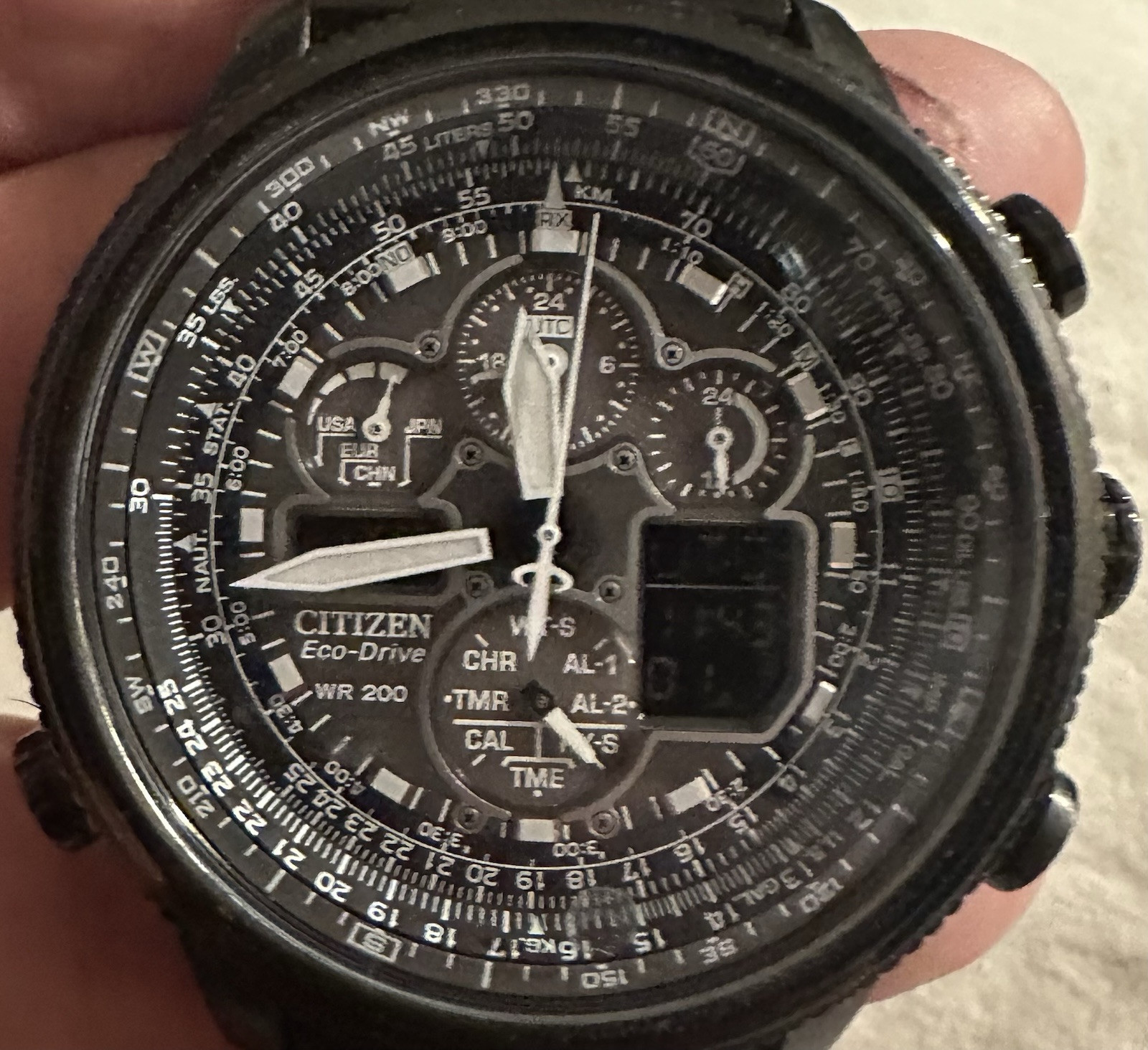 Citizen Promaster U680-S098378 Sky Navihawk Eco-Drive 