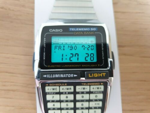 NOS CASIO DBC 630 DATA BANK CALCULATOR MODULE 1276 KOREA VINTAGE COLLECTIBLE WatchCharts