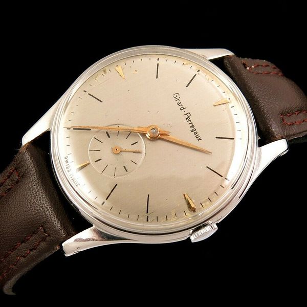 Vintage Men's Girard Perregaux 17 Jewel Cal 06BH 628 Wrist Watch WatchCharts Marketplace