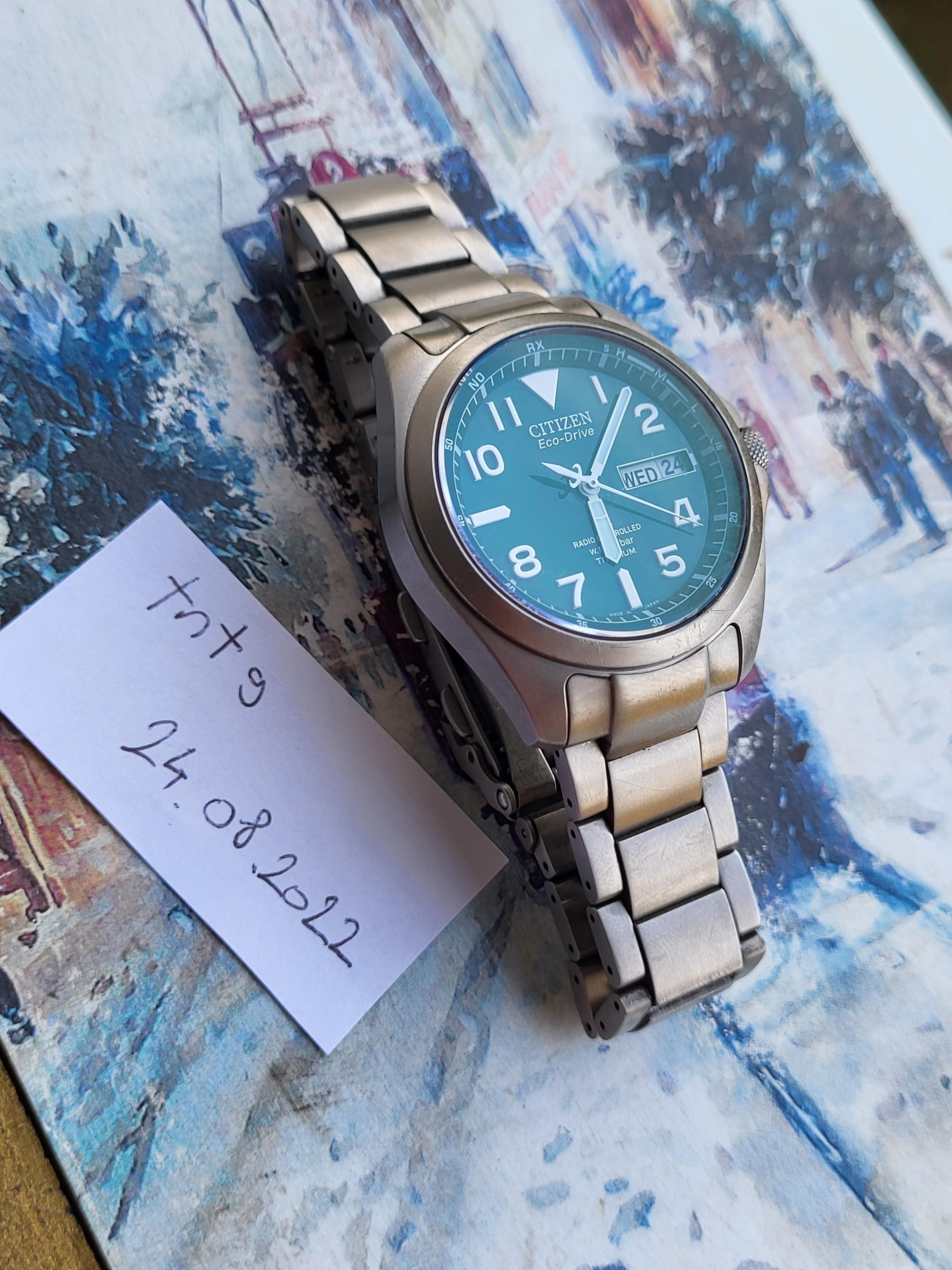 CITIZEN PROMASTER LAND PMD56-2952 Titanium Eco-Drive Solar