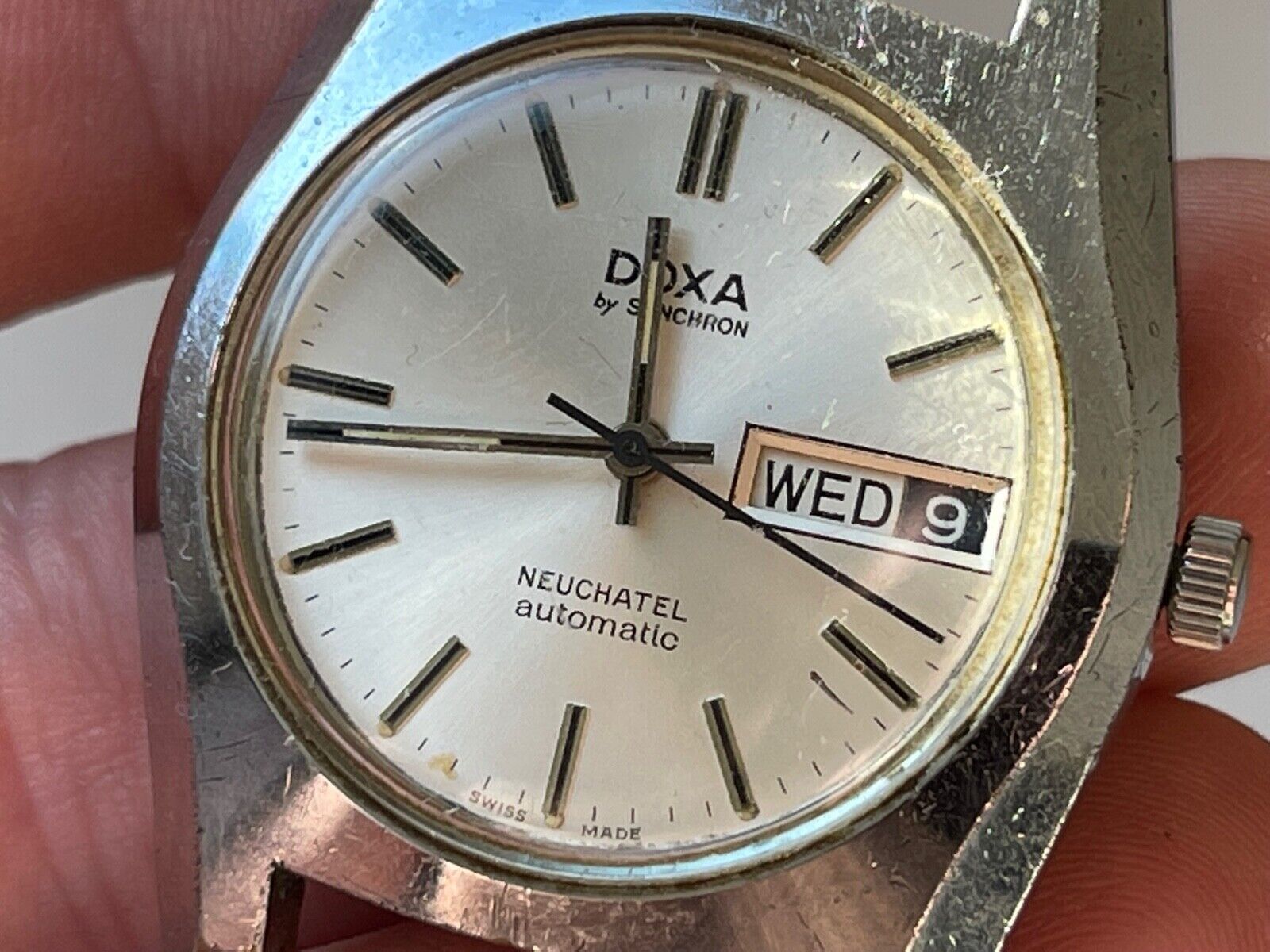 AERO WATCH NEUCHATEL pocket watch with jump lid swiss made £255.79 -  PicClick UK