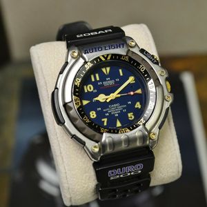 CASIO DURO200 ILLUMINATOR AUTO LIGHT 腕時計 CASIO DRO-210 DURO 200 SHROUDED DIVE WATCH ILLUMINATOR 200M JDM