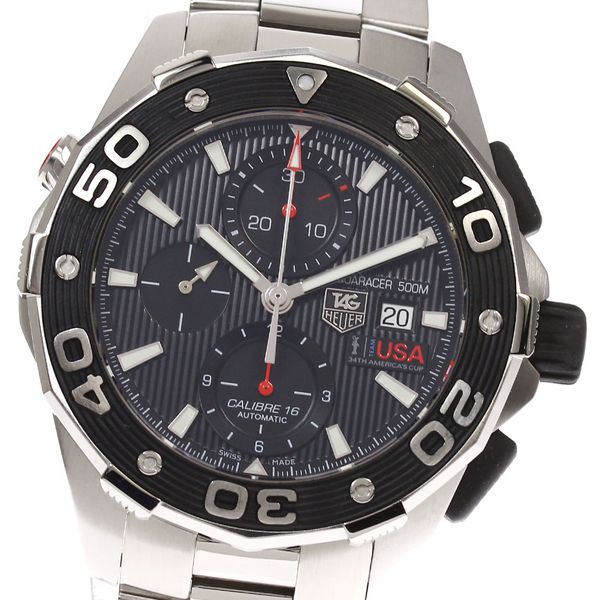 Good product ★ Box with warranty [TAG HEUER] TAG Heuer Aquaracer 500M