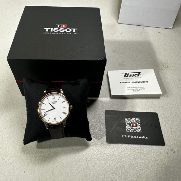 Tissot T Classic Tradition 5.5 Watch For Men - T063.409.11.058.00