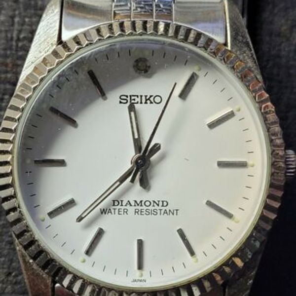 SEIKO VINTAGE STAINLESS STEEL WATER RESISTANT BRACELET