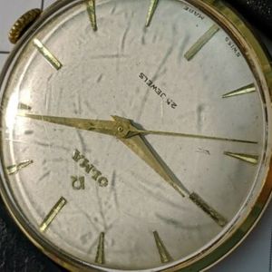 Vintage Olma Men s Watch 21 Jewel Gold Plated Swiss made not running rare NR WatchCharts Marketplace