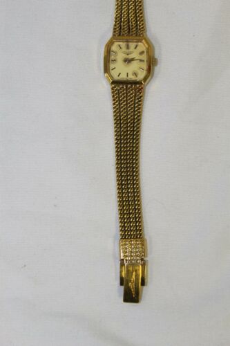 Longines Vintage BT 7016 Swiss 0961 Gold Tone Women s Wristwatch