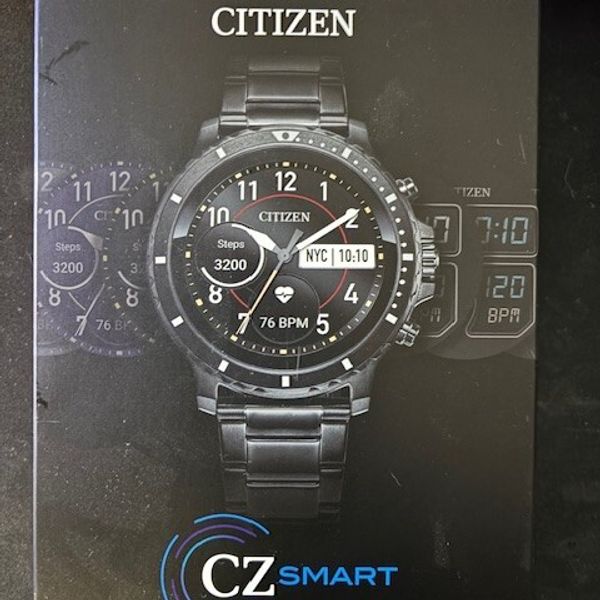 Citizen Cz Smart P990mv 01 Men Digital Display Smart Watch 