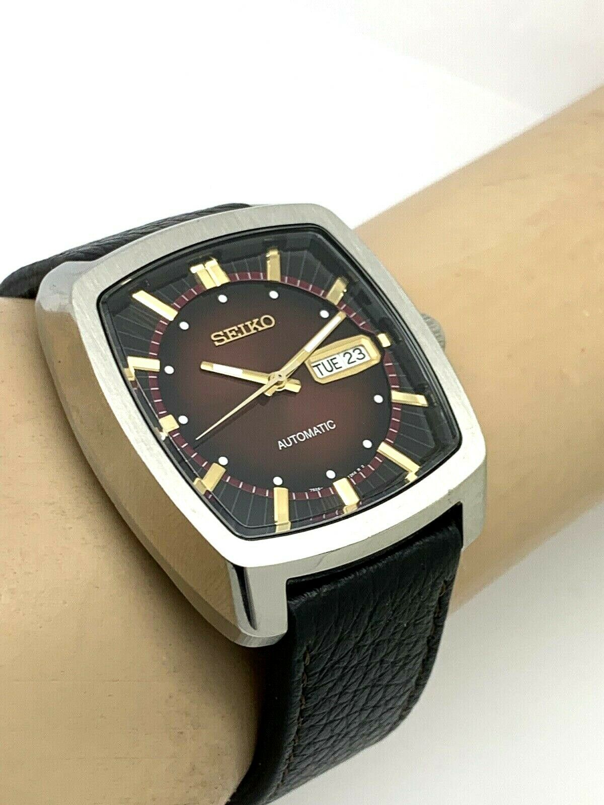 Strap Seiko Snkp25 Review Seiko Recraft Automatic Brown Dial Men's