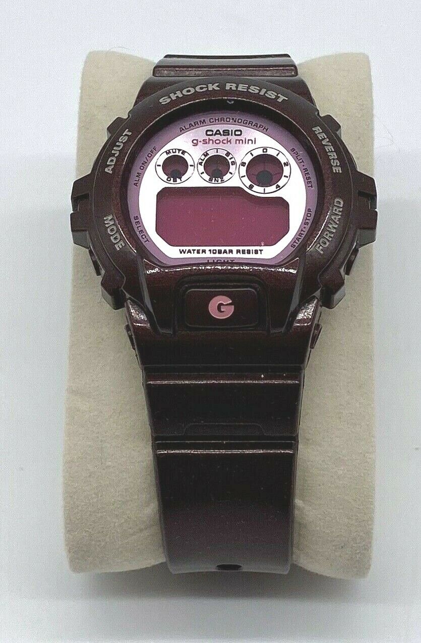 burgundy g shock