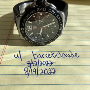 TAG Heuer Formula 1 Quartz Chronograph 42 CAU1110 Price as TAG Heuer Formula 1 Quartz Chronograph 42 CAU1110 Price as