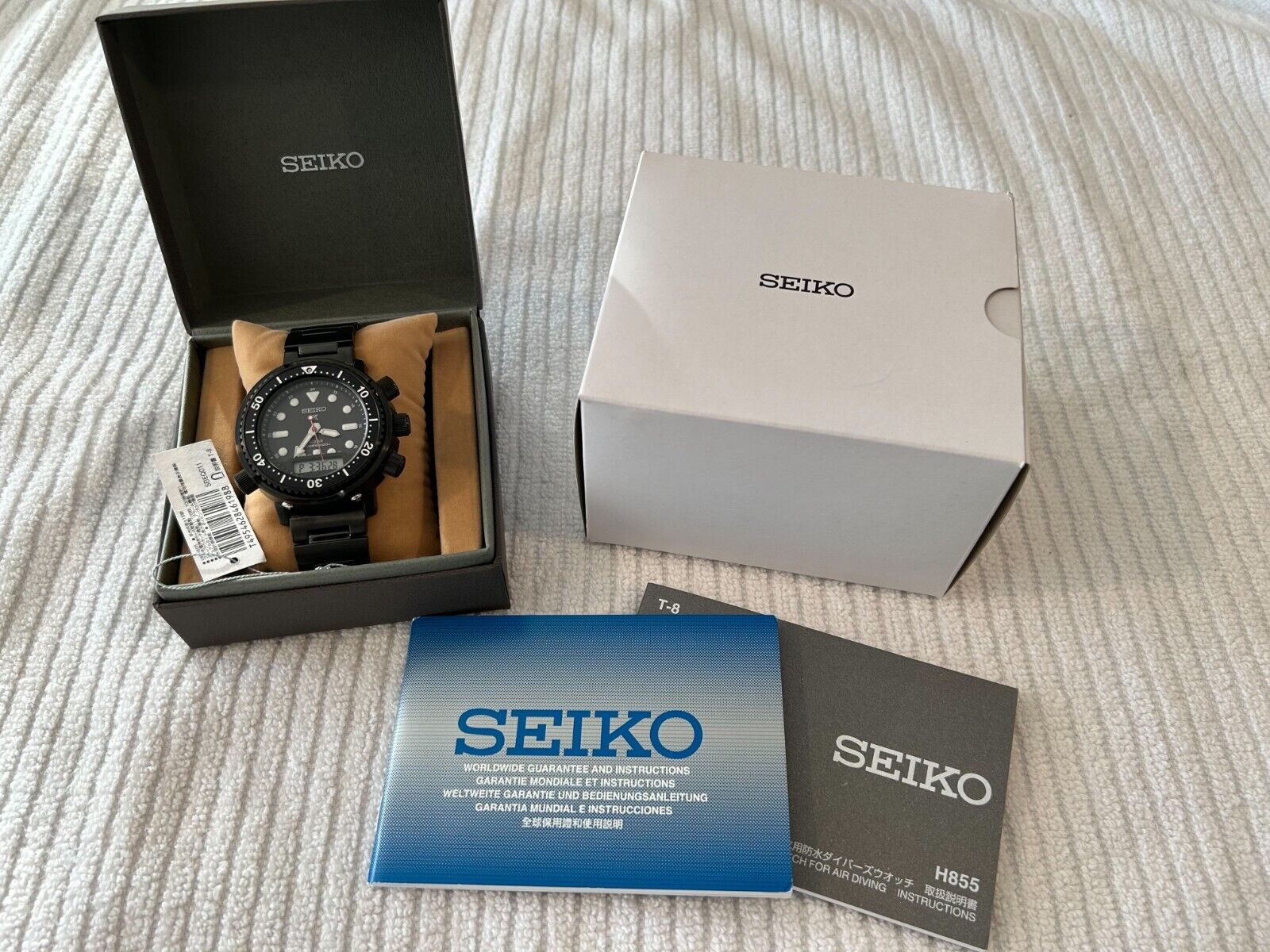 Seiko arnie outlet reissue manual