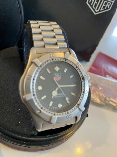 Tag Heuer Professional 2000 Automatic 669.206F S.S Mens Watch 37mm