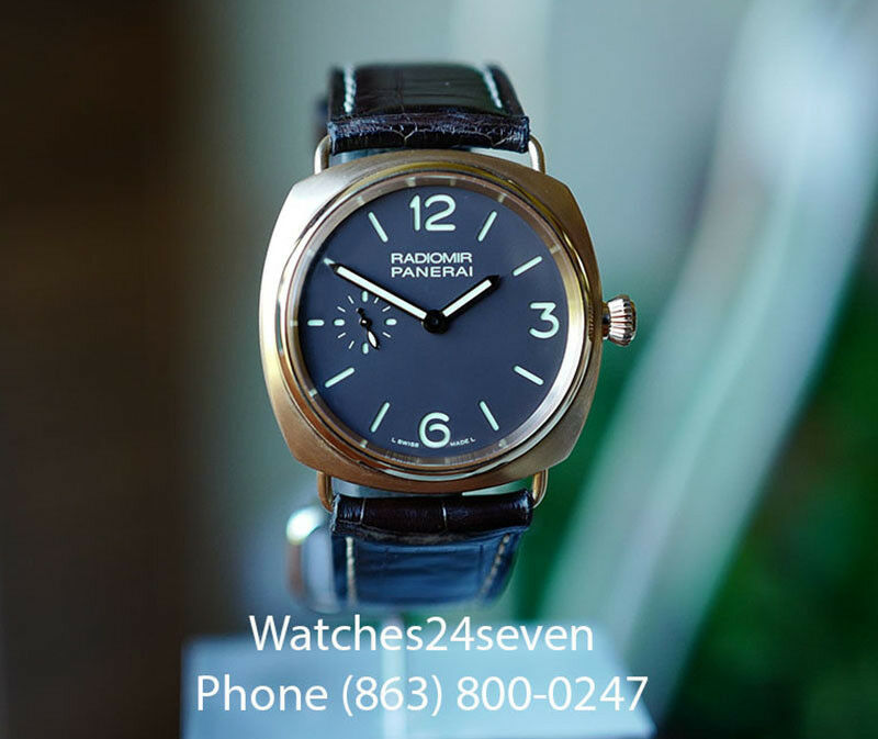 Panerai PAM 336 Radiomir Brushed Rose Gold 42mm RETAIL 19 000