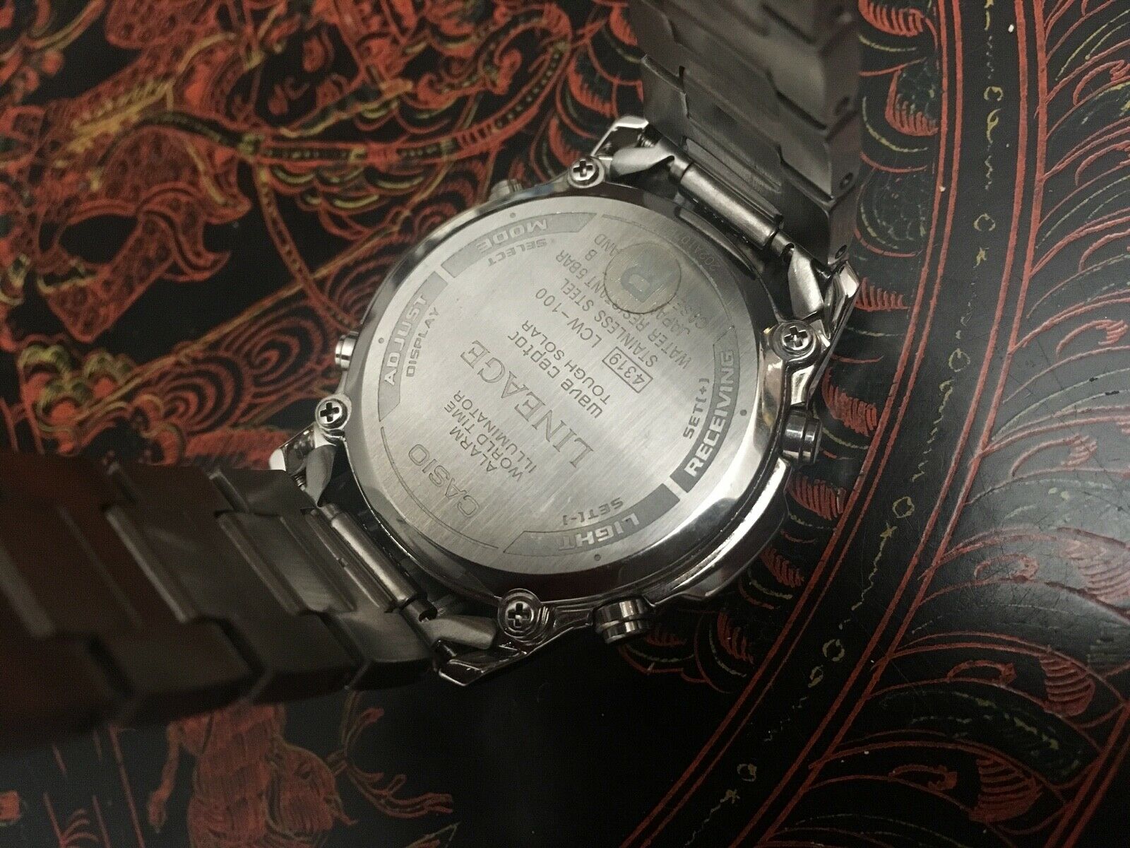 Casio Lineage Waveceptor Tough Solar LCW-100J Module 4319