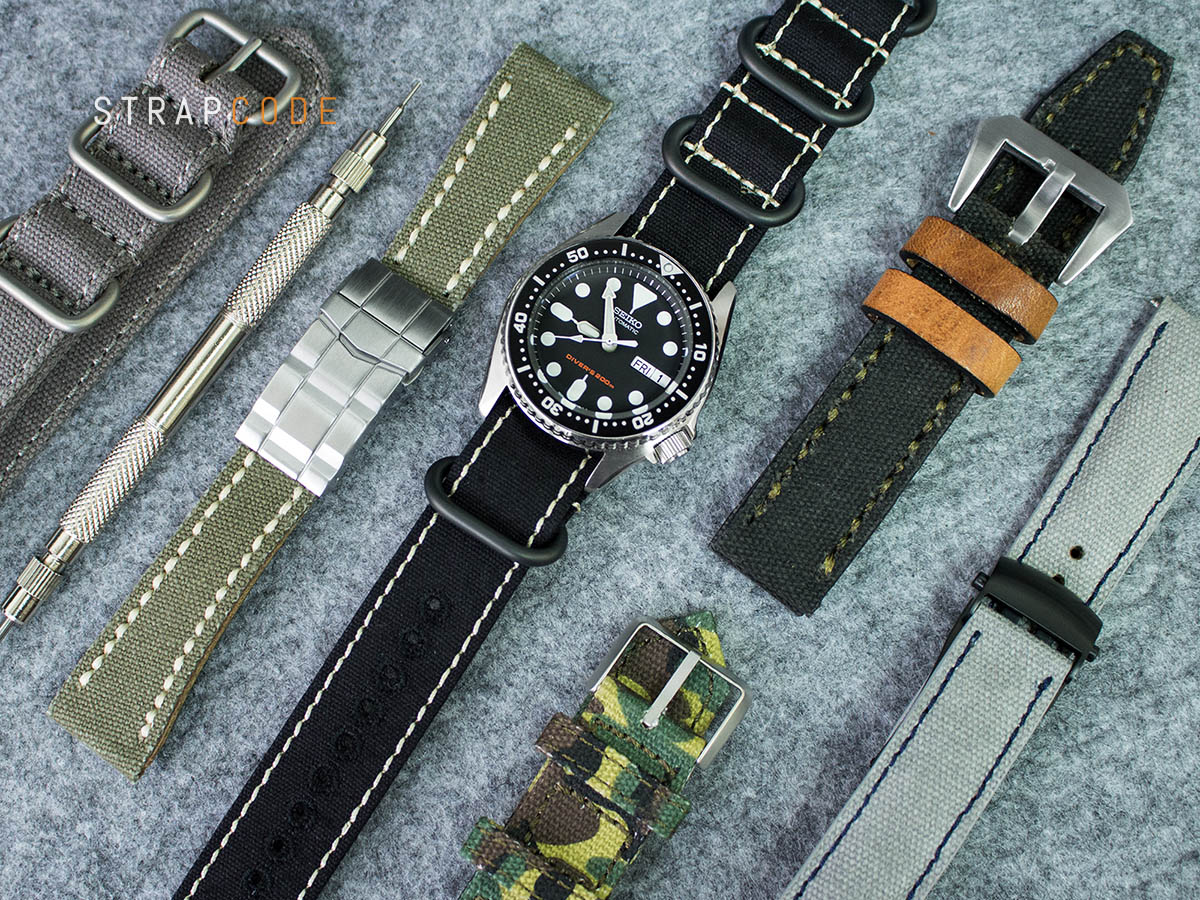 Miltat Skx013 FS Strapcode MiLTAT Guaranteed Military Style Watch