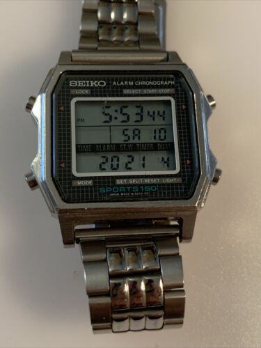 Seiko sports 150 hot sale digital watch