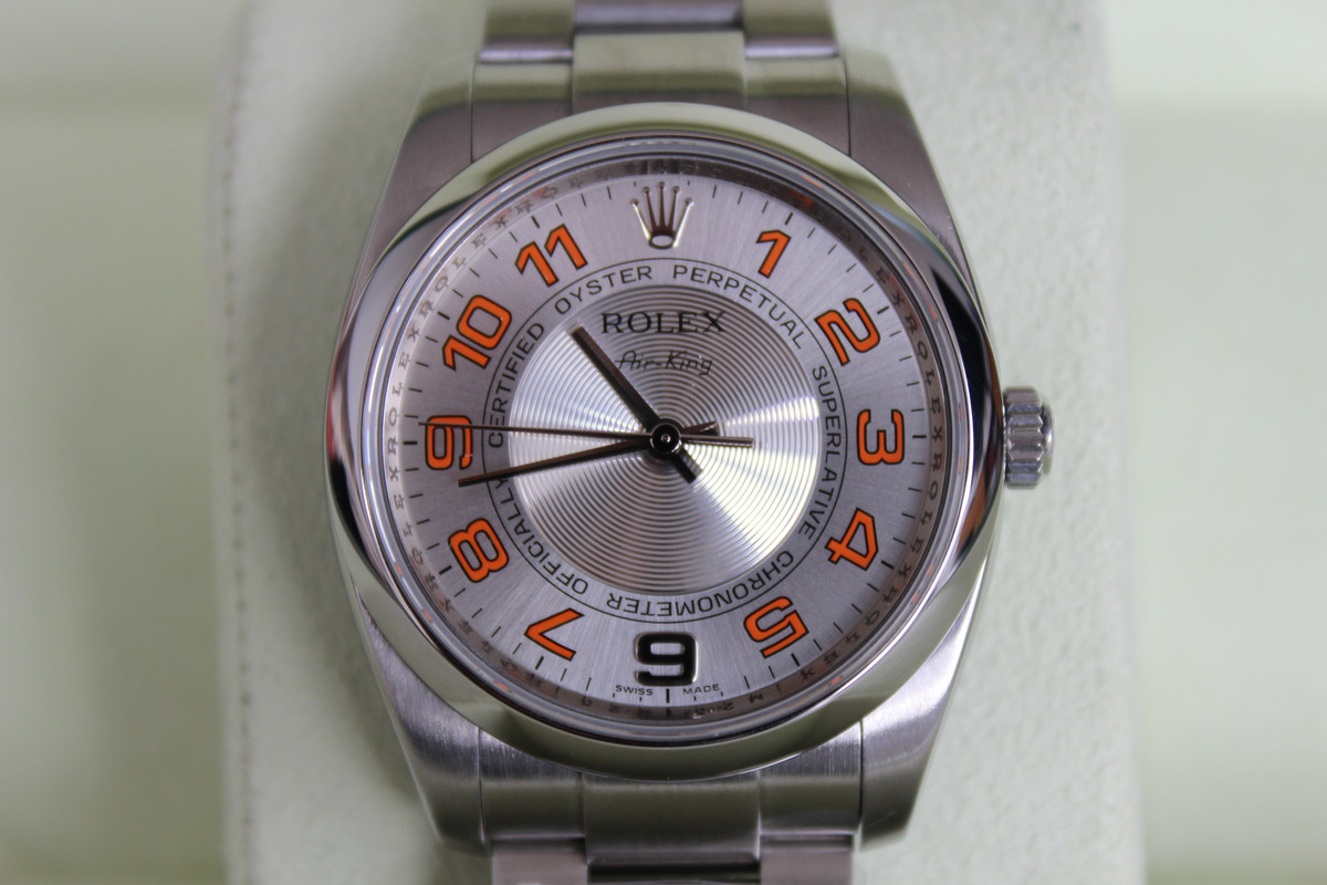 Rolex air 2024 king concentric dial