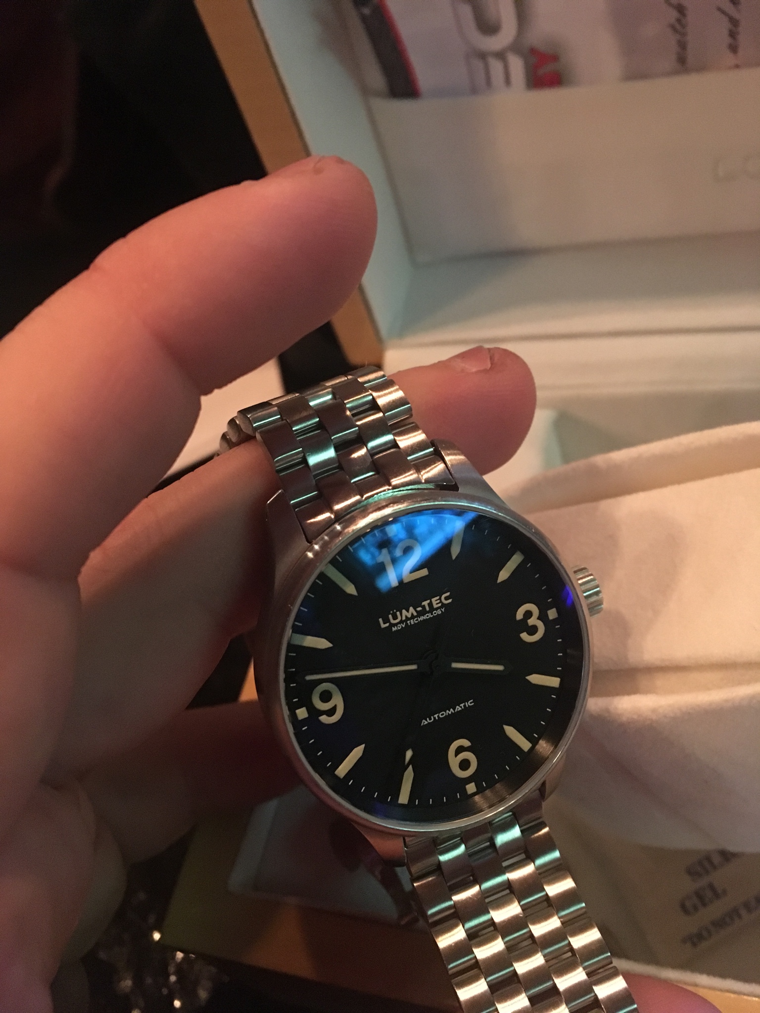 WTT WTS Lum Tec C5 automatic explorer watch WatchCharts