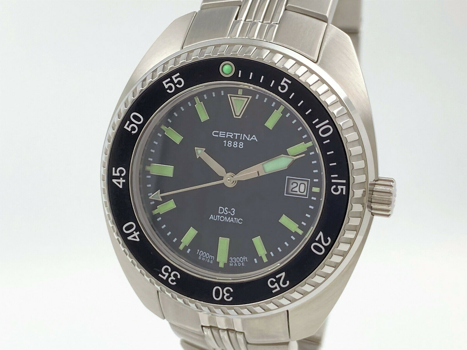 CERTINA DS 3 1000m Limited Edition Huge Diver Watch NOS 633.7128.42 SO378 WatchCharts Marketplace