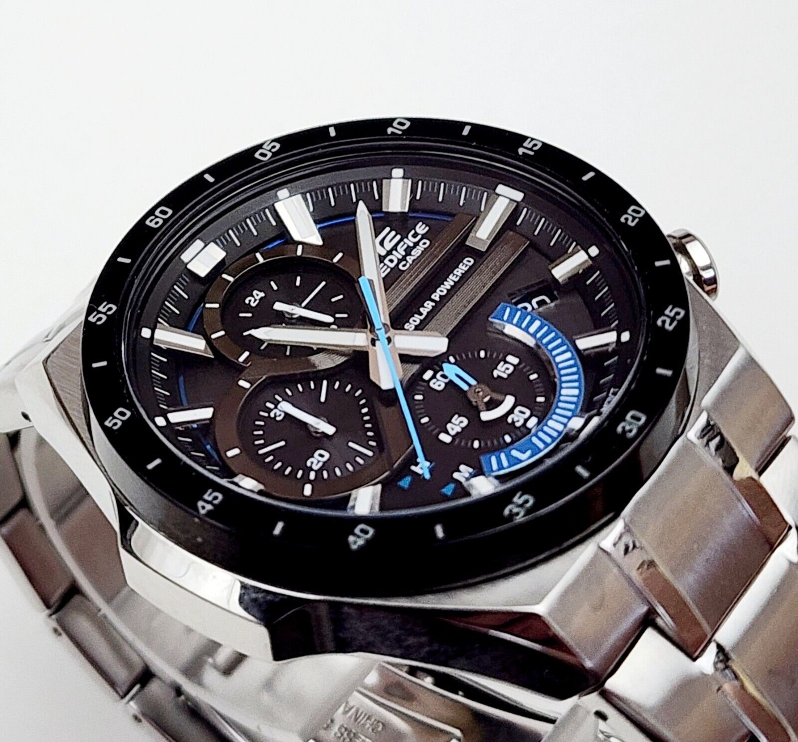 Men s SOLAR CHRONOGRAPH Watch CASIO Edifice 5585 EQS 920 WatchCharts Marketplace