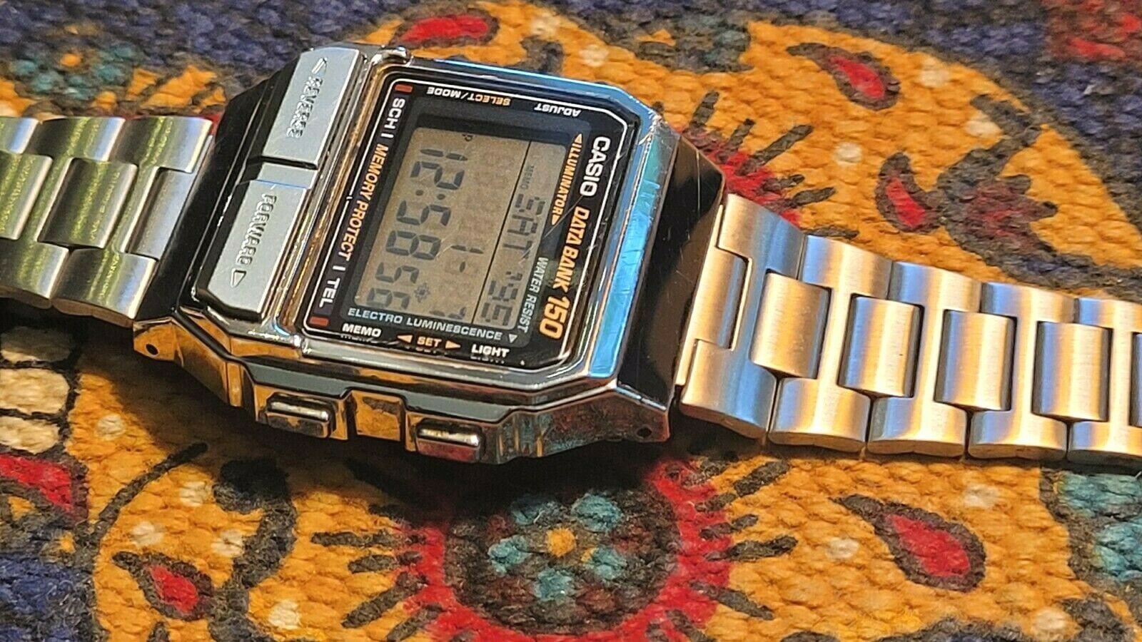 Vintage Casio Databank 150 DB-1500 Module 1479 Real Illuminator