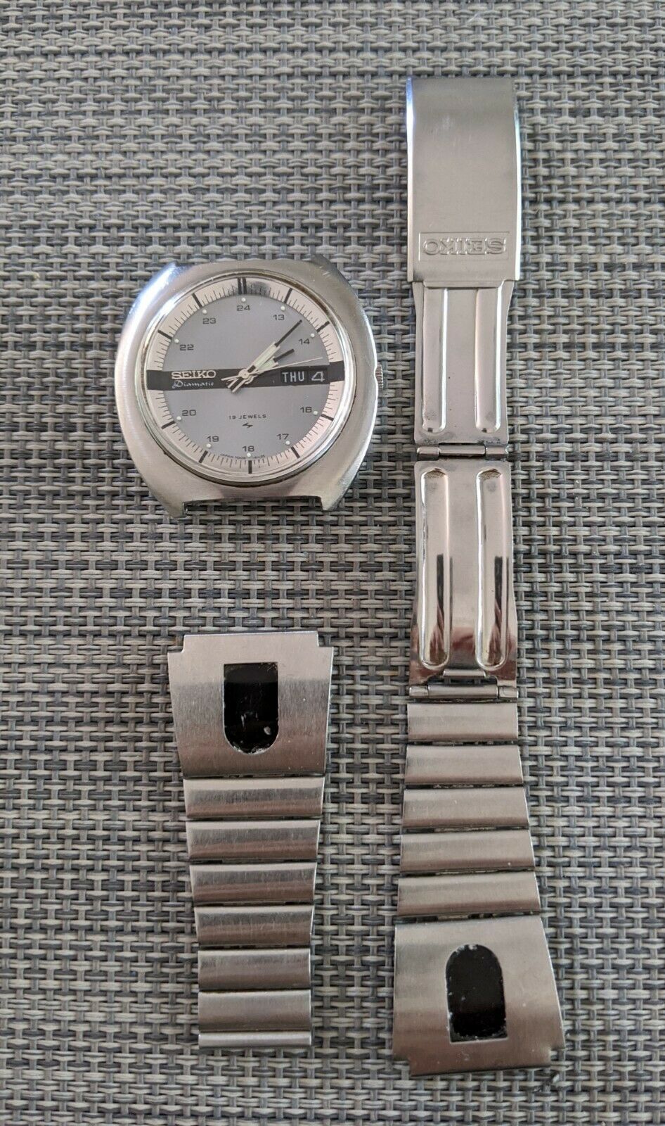Vintage Rare Seiko Diamatic Watch 19 Jewels 7006-6020 STELUX Bracelet |  WatchCharts