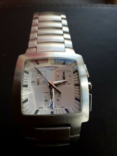 LONGINES OPOSITION CHRONOGRAPH L3.628.4 STAINLESS STEEL GENT S