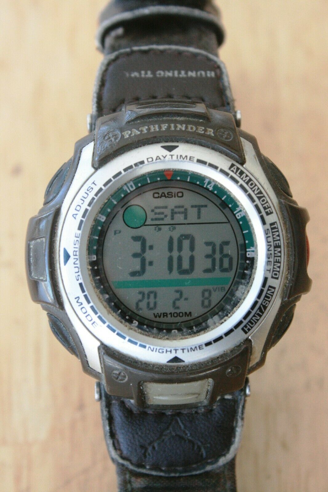 casio hunting watch