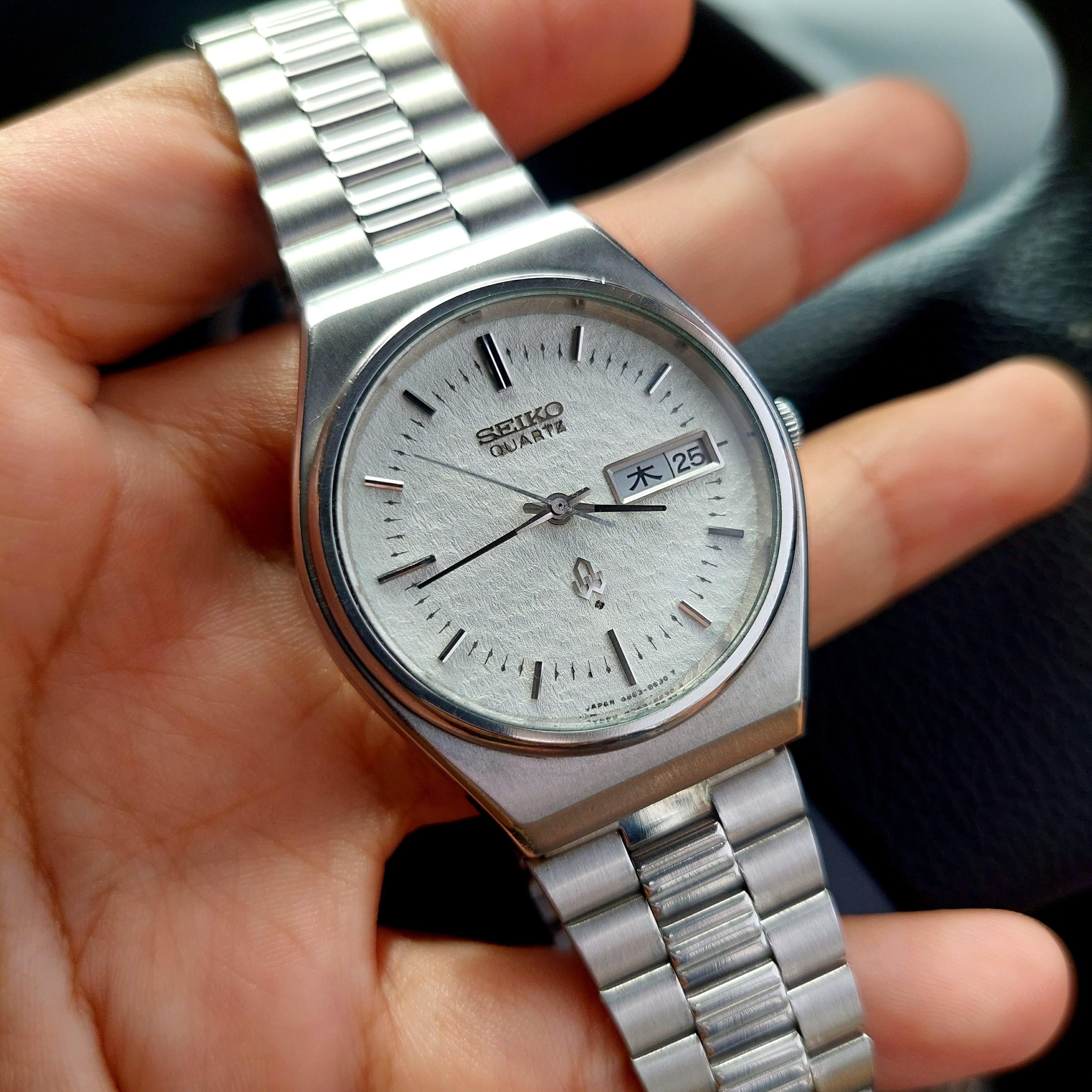 WTS] 1976 Seiko Quartz 4803-8010 | First Day-Date Snowflake