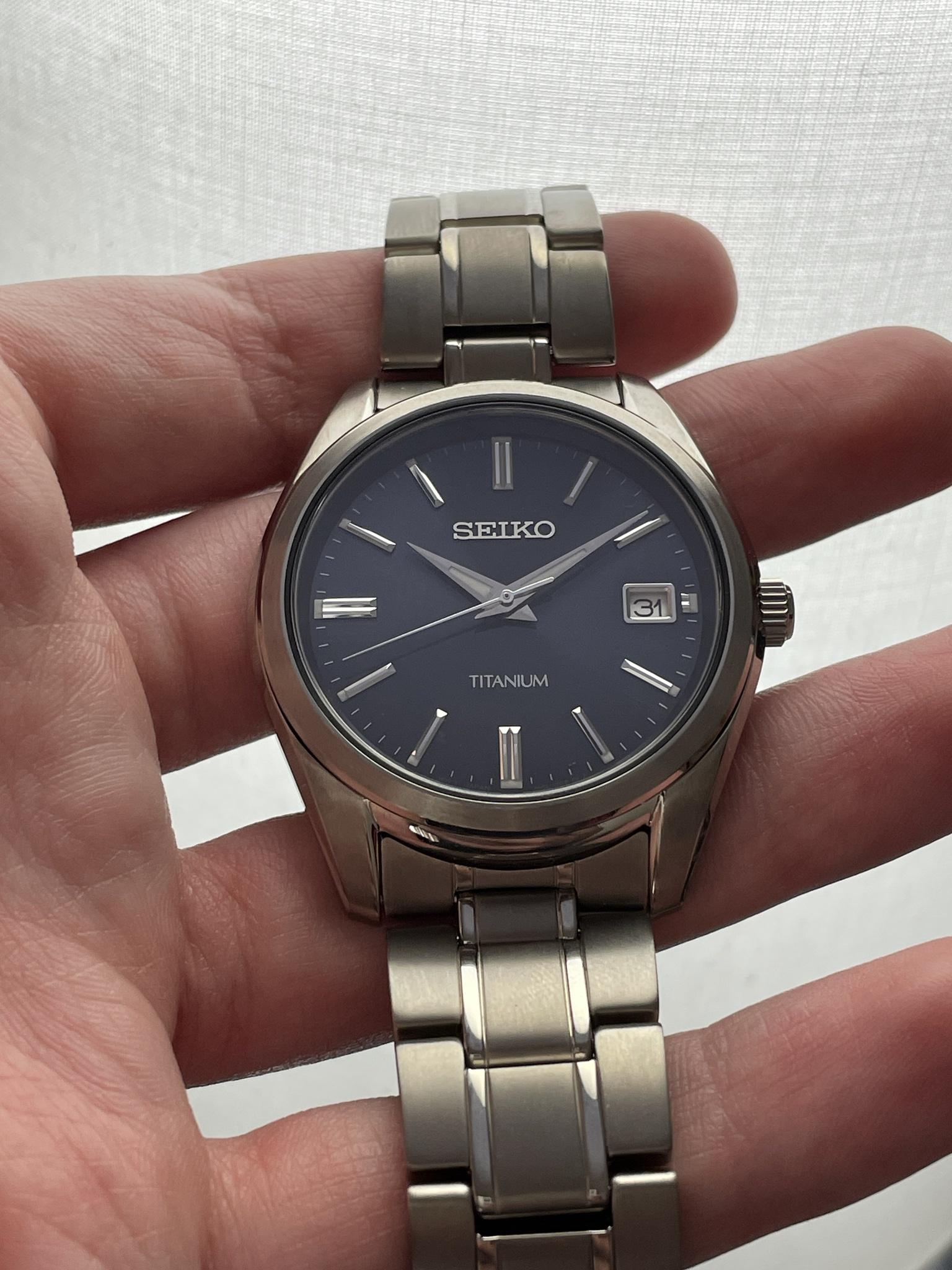 WTS Seiko Titanium SUR373 WatchCharts Marketplace