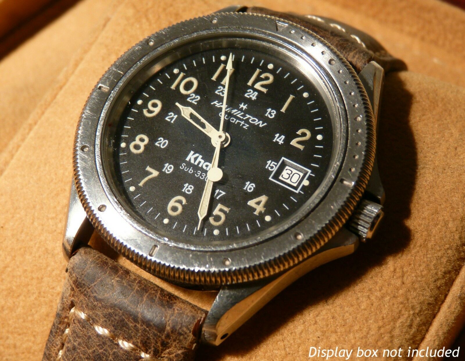Hamilton Khaki Quartz Sub 330 with box | WatchCharts Marketplace