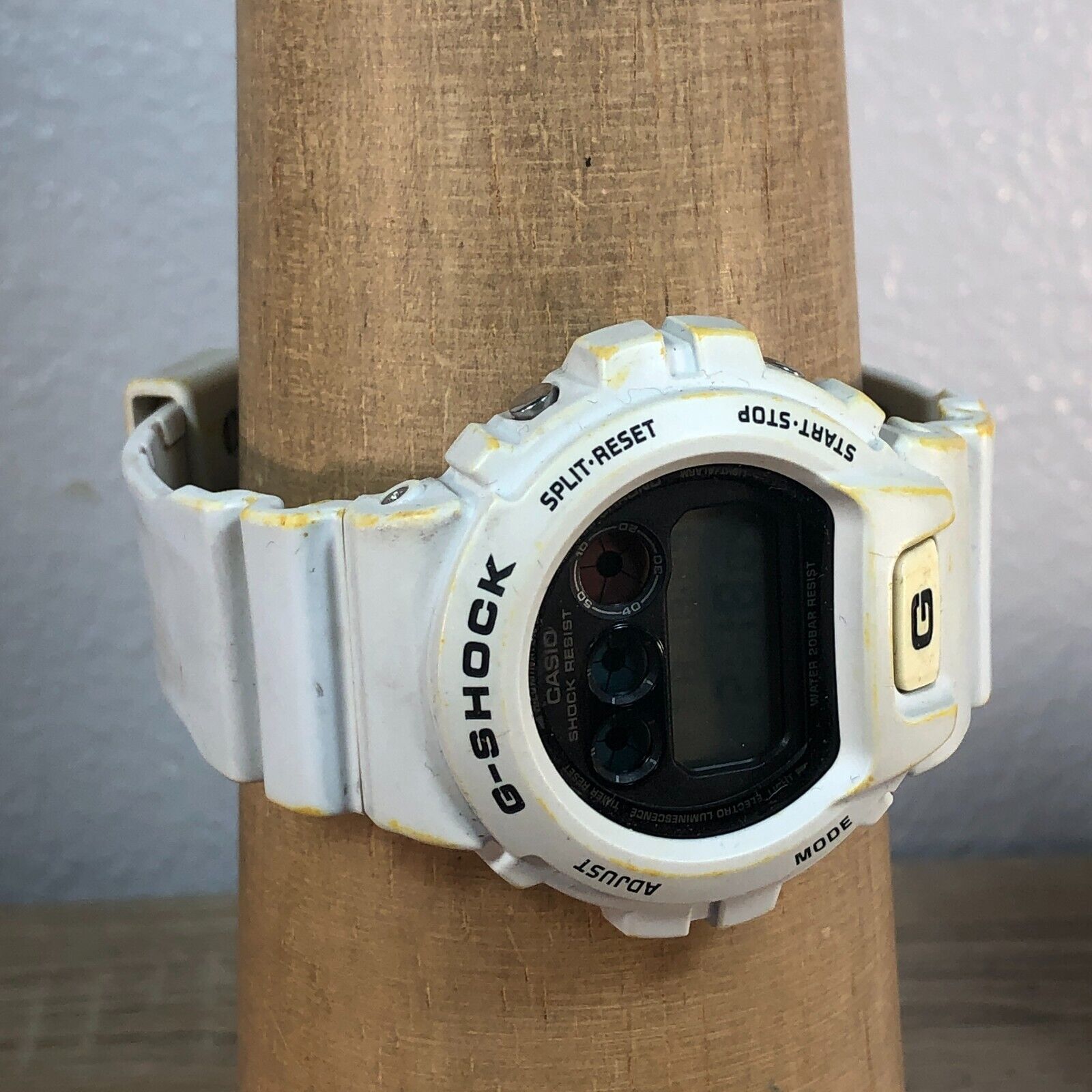 Casio G-Shock DW-6900FS Module 3230 Mens All White Watch