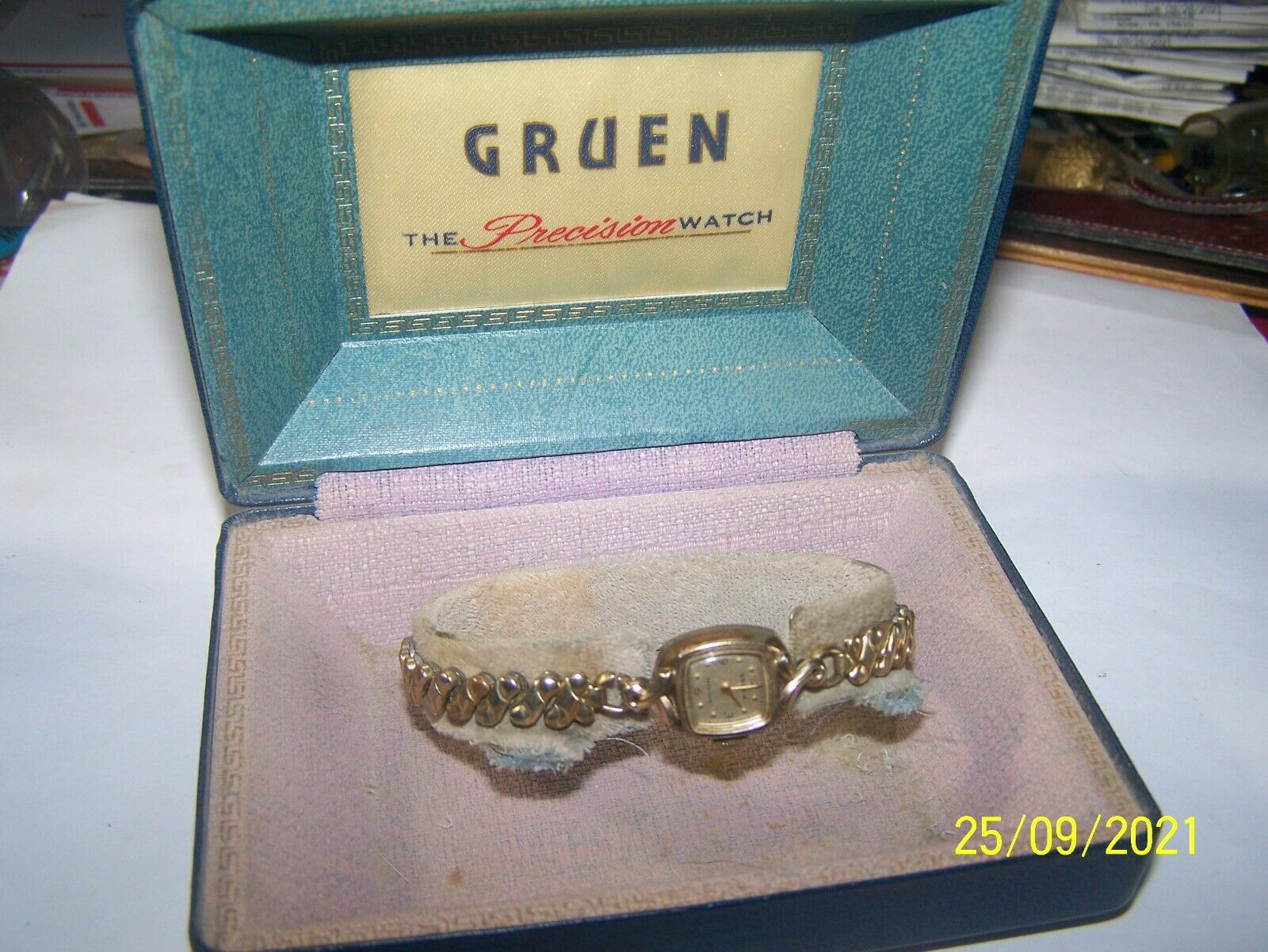 Vintage gruen discount precision ladies watch