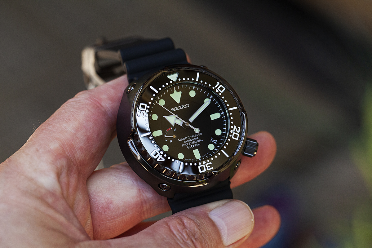 FS: BNIB Seiko SBDB013 Spring Drive Tuna - Just Purchased from Gnomon  Watches. | WatchCharts