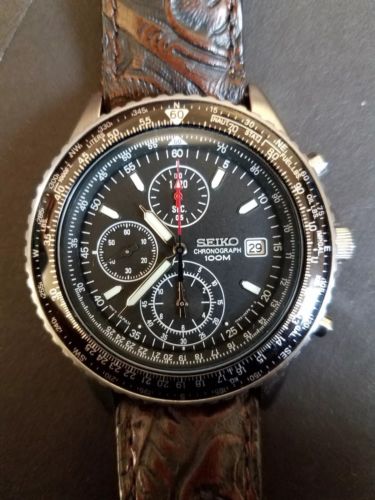 Seiko 7T92 OCFO chronograph watch WatchCharts Marketplace