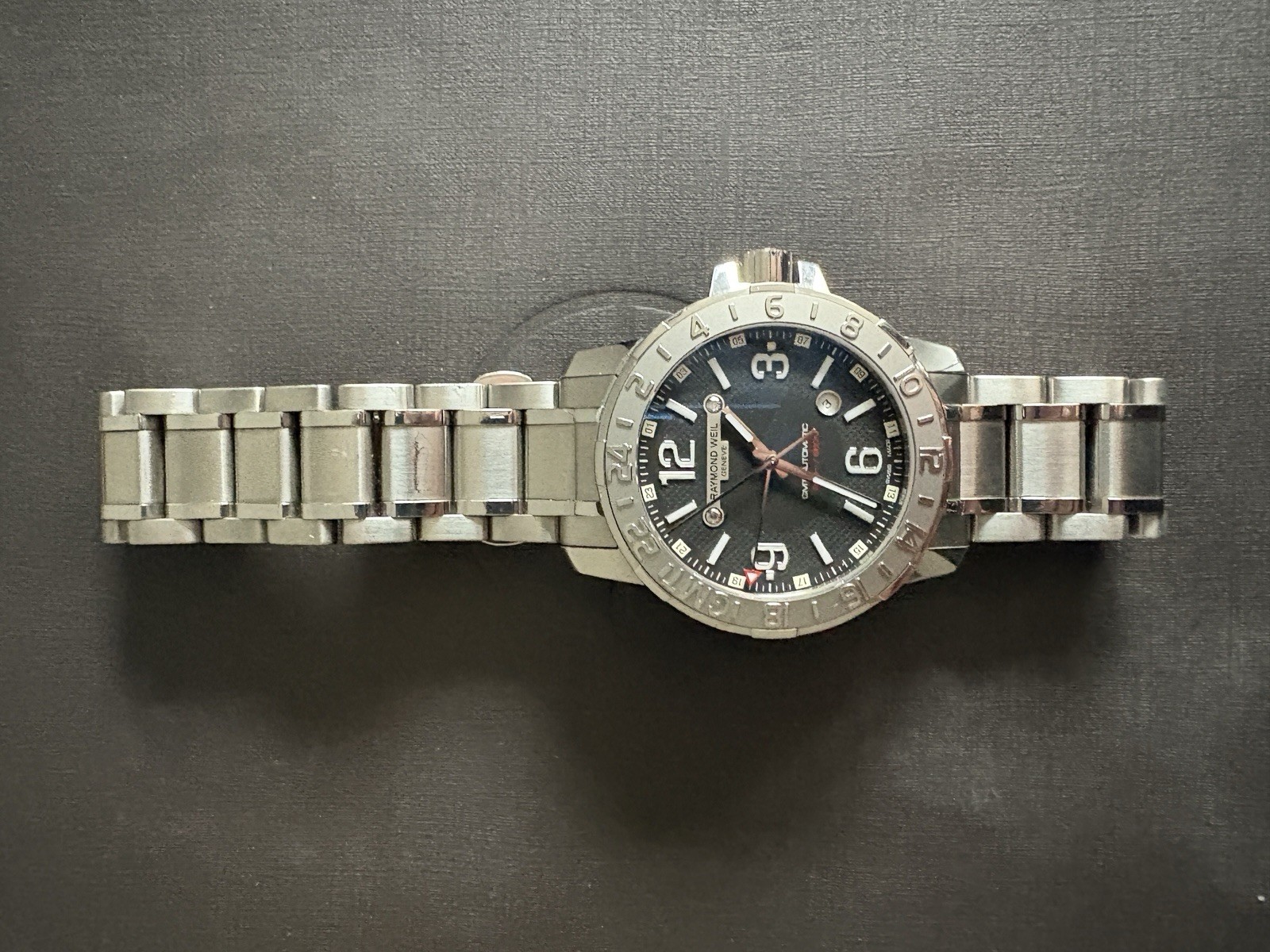 Raymond Weil Nabucco GMT 3800-ST-05657 Price as of May 2026 Raymond Weil Nabucco GMT 3800-ST-05657 Price as of May 2026