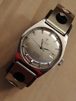 TISSOT PR516 AUTOMATIC 21 JEWELS SEASTAR VISODATE WITH RALLY BAND