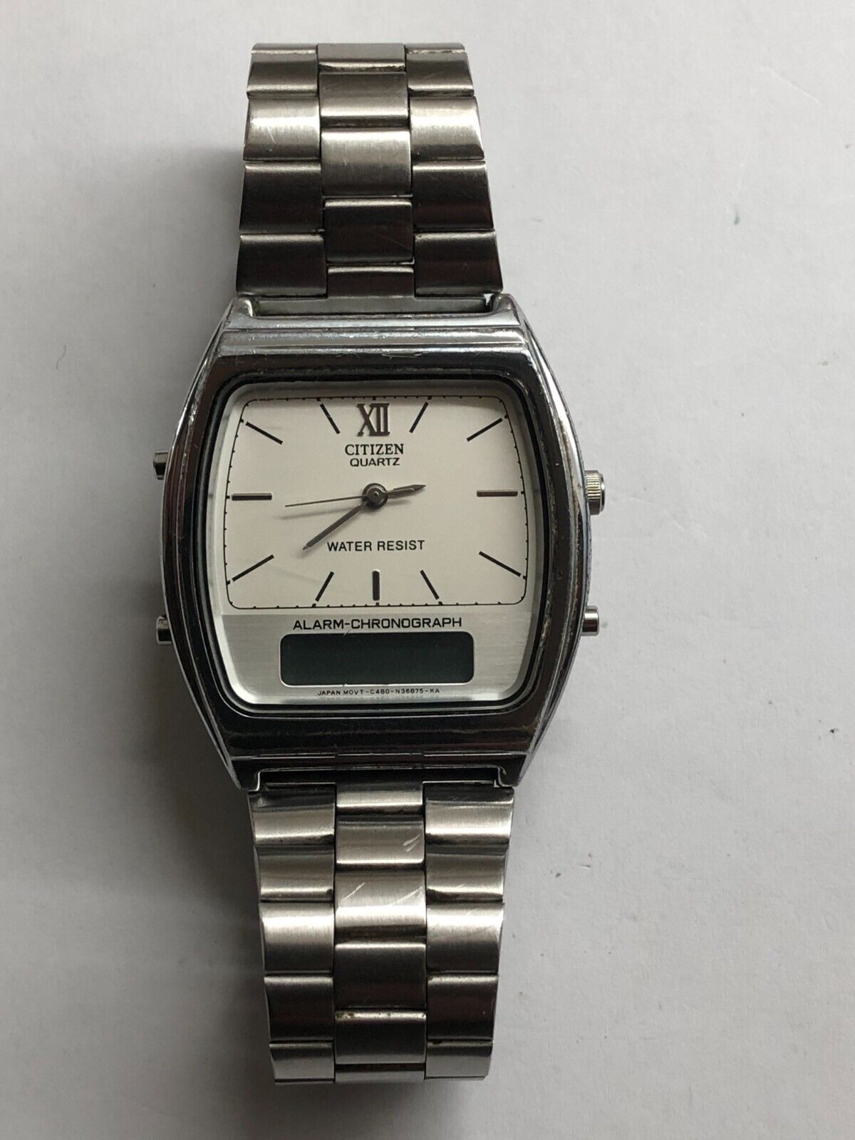 Citizen Quartz Digital & Analogue Watch, C480-S46934 HSB + 760577