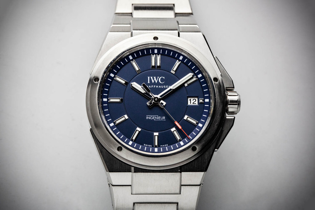 fsot IWC Ingenieur Automatic Laureus Sport Blue IW323909